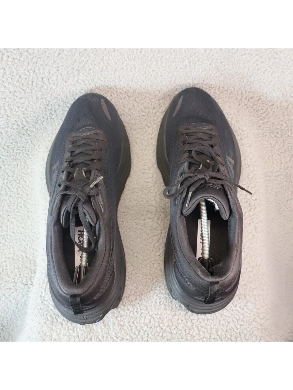 HOKA ONE ONE Men’s Bondi 8 Running Shoes 15D Black